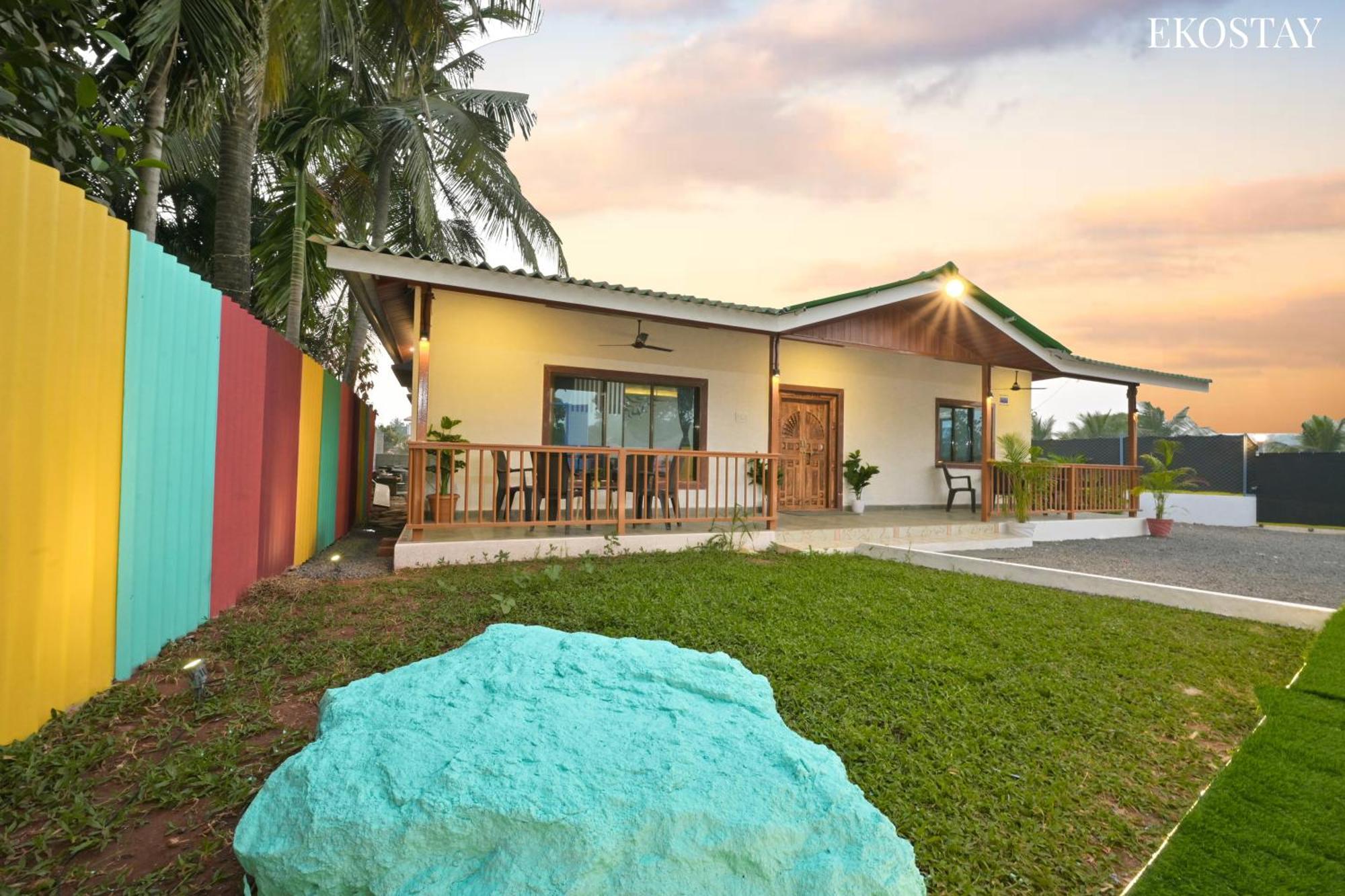 Ekostay - Blue Door Villa Alībāg Exterior foto